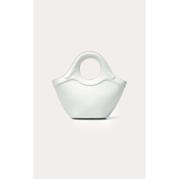 Crème Sac À Main Bandoulière Croissant