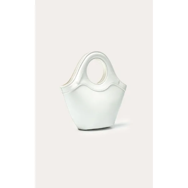 Crème Sac À Main Bandoulière Croissant