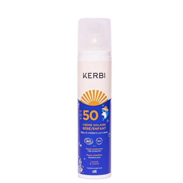Crème solaire SPF50 bébé enfant 100g