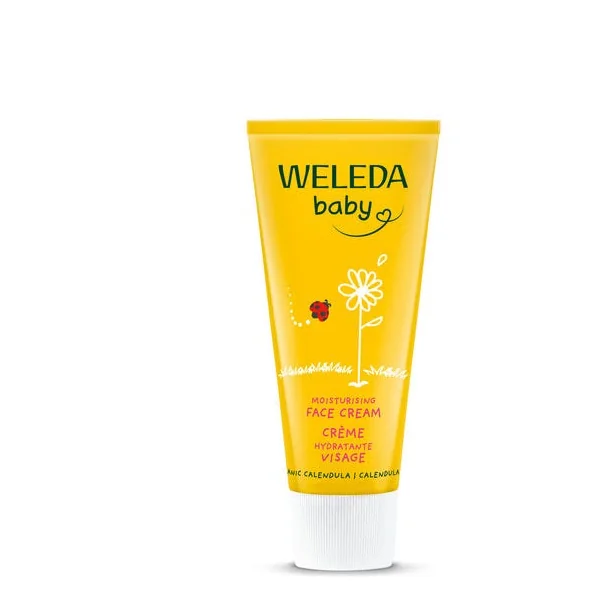 Crème visage protectrice pour bébé au clendula 50ml