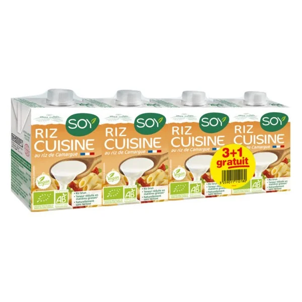 Cuisine riz camargu liq 20cl 3+1 gratuit