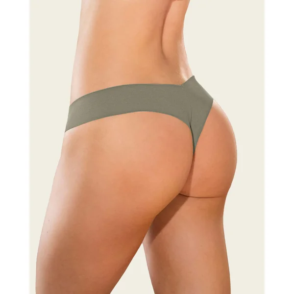 Culotte brésilienne invisible ultra plate sans élastiques et peu de coutures