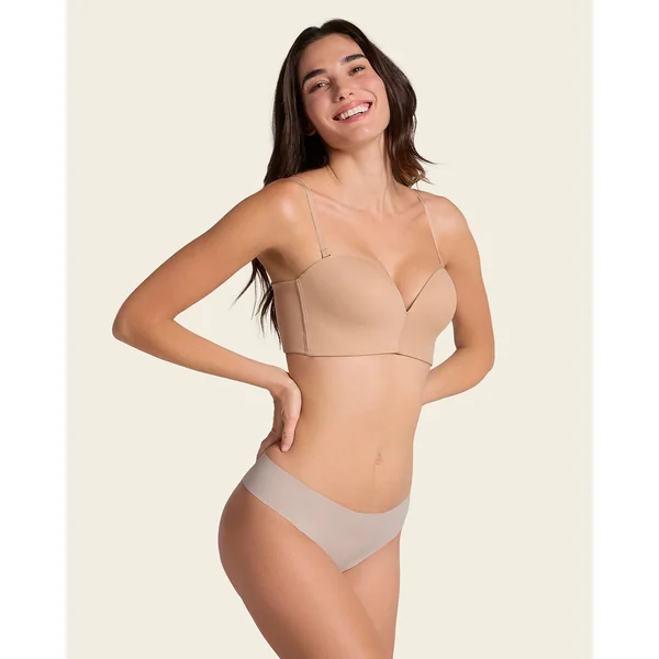 Culotte brésilienne invisible ultra plate sans élastiques et peu de coutures
