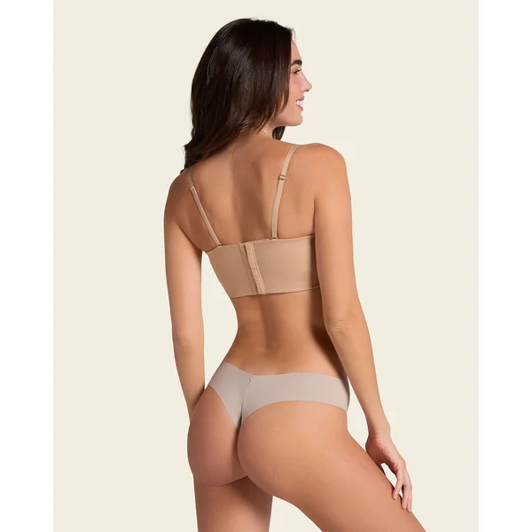 Culotte brésilienne invisible ultra plate sans élastiques et peu de coutures