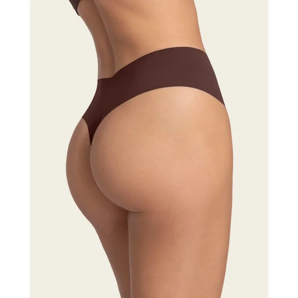 Culotte brésilienne taille haute invisible