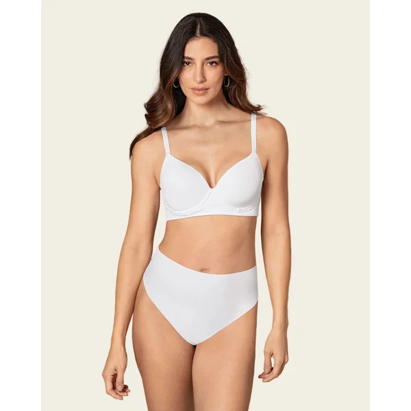 Culotte brésilienne taille haute invisible
