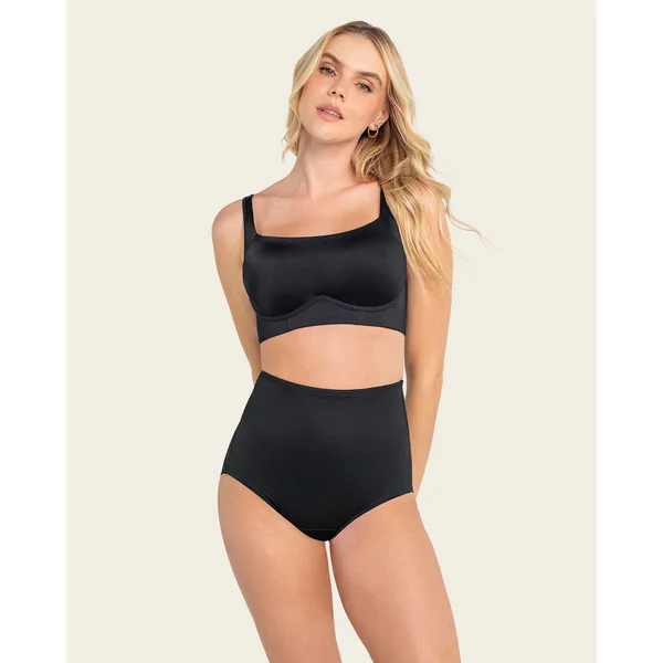 Culotte classique à fort contrôle, taille extra haute