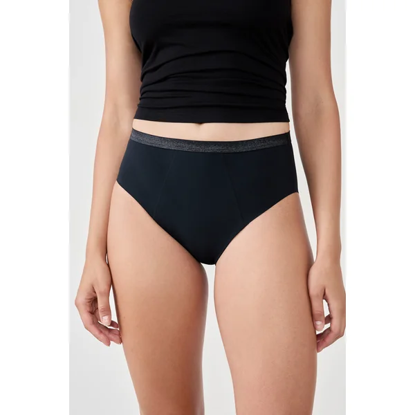 Culotte menstruelle taille haute - Flux abondant