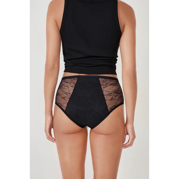 Culotte menstruelle taille haute - Flux abondant