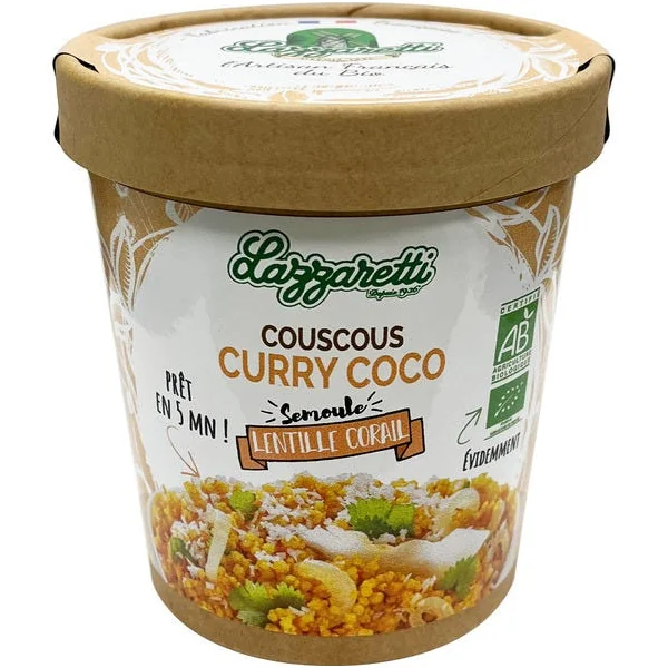 Cup couscous curry coco 68g