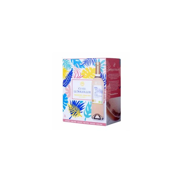 Cuvée Le Soleiller - Vin de France rosé bio - 3L