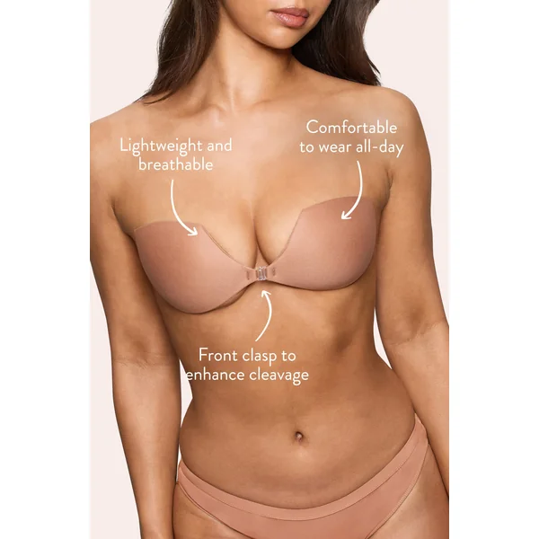 Demi Sticky Bra | Boomba Caramel Demi Sticky Bra