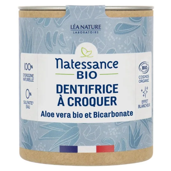 Dentifrice aloé bicarbonate comprimé 52g