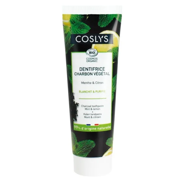 Dentifrice charbon végétal 100g