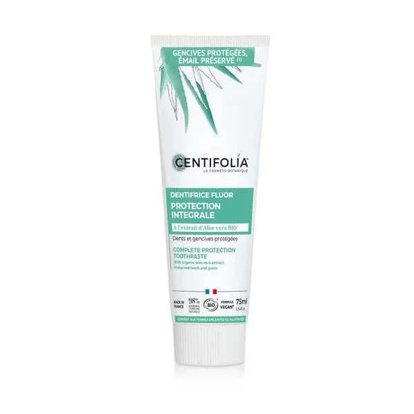 Dentifrice fluor protection intégrale à l'aloe vera 75ml