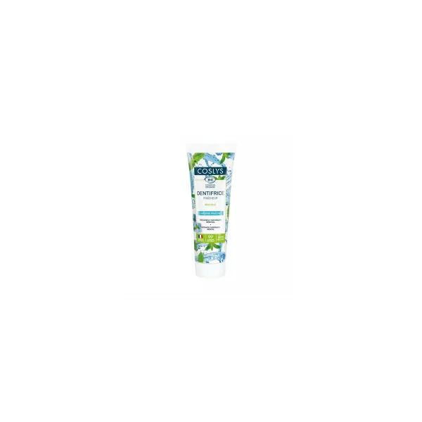 Dentifrice fraîcheur au menthol bio - 100g