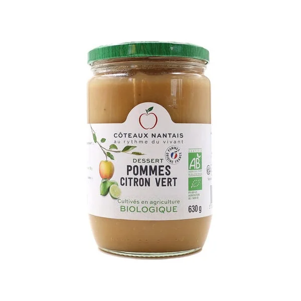 Dessert pomme citron vert 630g