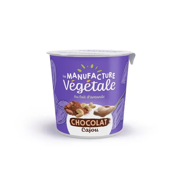 Dessert végétal amande choco cajou 350g