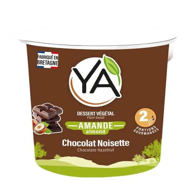 Dessert végétal amande chocolat noisette 275g