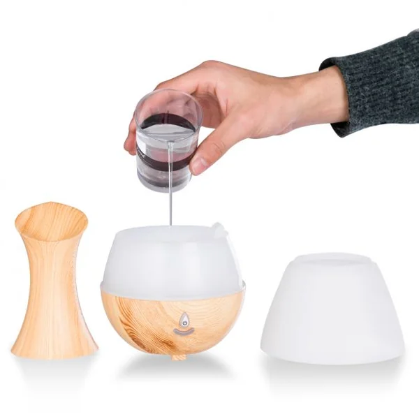 Diffuseur 235 ML Huiles Essentielles Humidificateur Portable Brume fraîche Différentes Couleurs LED Chambre Salon Spa