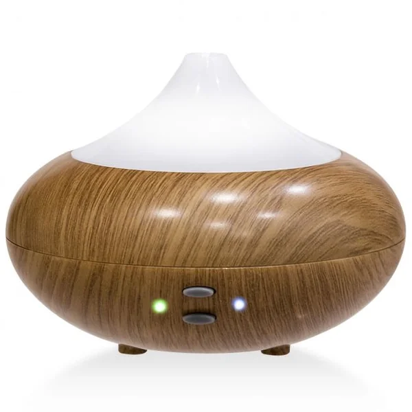 Diffuseur d'Huiles Essentielles Humidificateur d'air Ultrasonique Brume Fraîche Arôme Diffuseur de Parfum Electrique 210ML