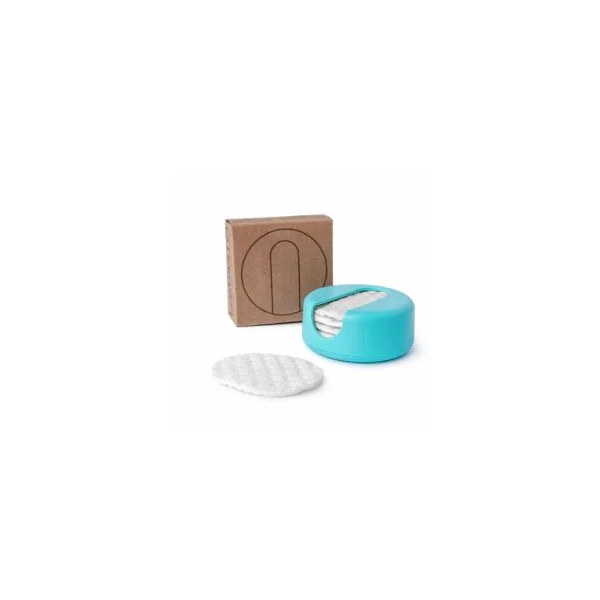 Disques réutilisables - LastRound Turquoise - Lot de 7