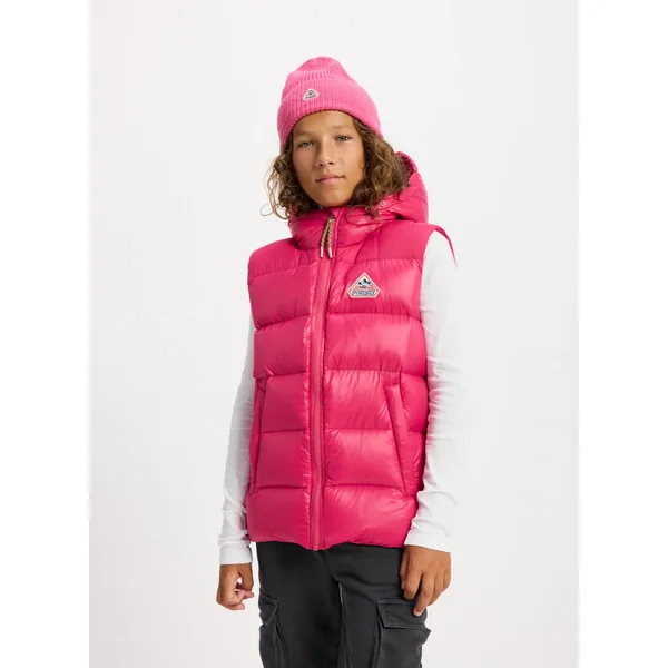 Doudoune sans manches cyclamen Pyrenex H25 - Soins Bébé Naturels & Produits Maman Après Naissance
