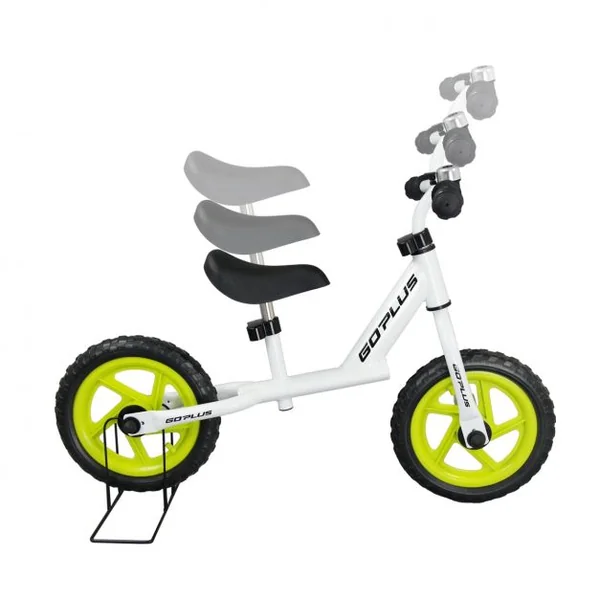 Draisienne enfant Vélo d'équilibre enfant Vélo de marche Vélo sans pédale, Pour enfant de 2 à 6 ans, 87x44x58.5cm, Blanc