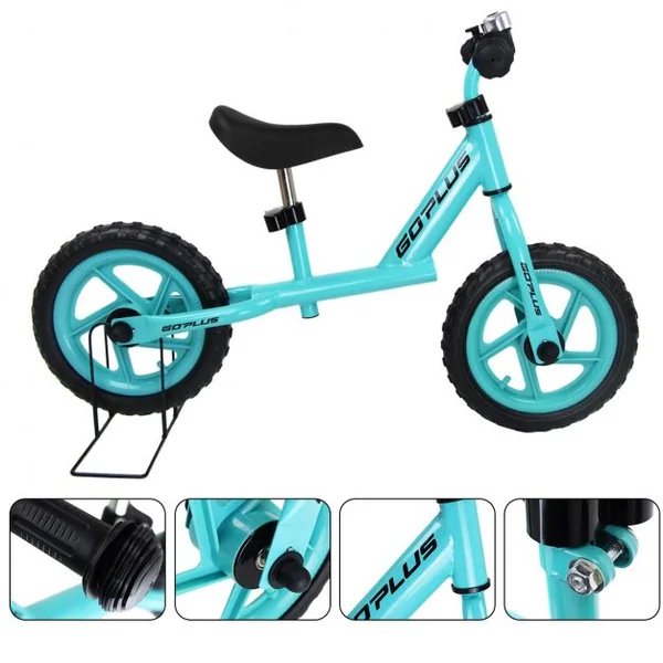 Draisienne enfant Vélo d'équilibre enfant Vélo de marche Vélo sans pédale, Pour enfant de 2 à 6 ans, 87x44x58.5cm, Bleu