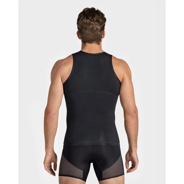 Débardeur avec compression modérée sur l'abdomen et dans le bas du dos