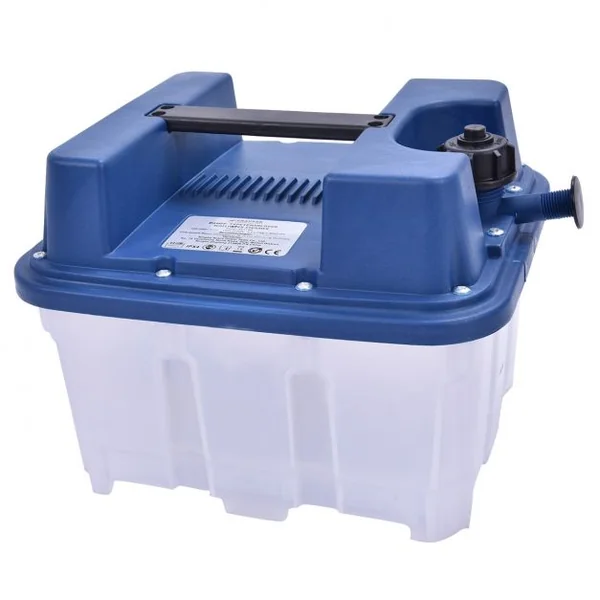 Décolleuse à Papier Peint 1850-2200w Pression de Vapeur 230v 50hz Grande Capacité de 45l Plaque 28x20cm Blanc+Bleu