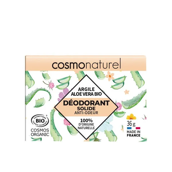 Déodorant argile aloe vera solide 36g