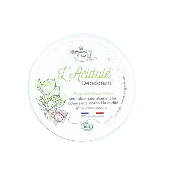 Déodorant naturel L'Acidulé 45g