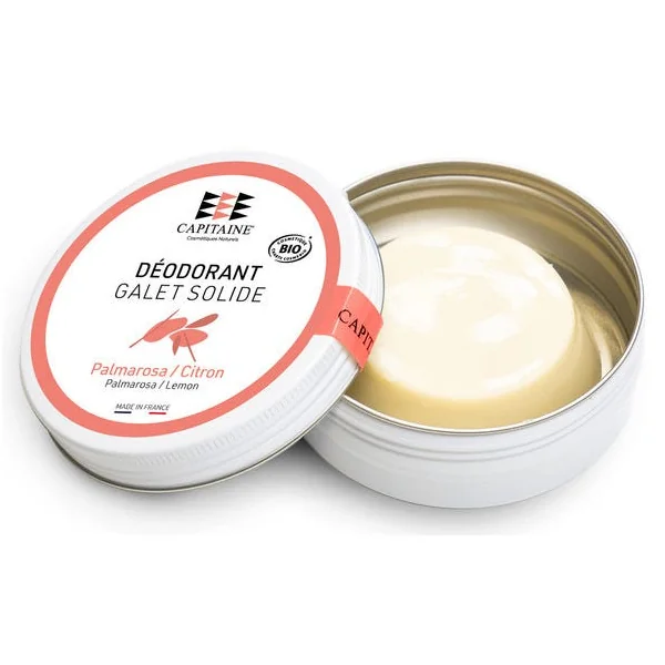 Déodorant solide galet - Palmarosa Citron - 60g