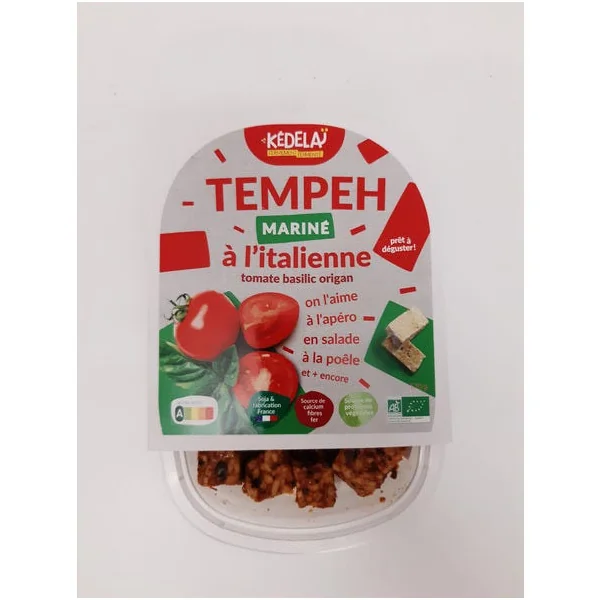 Dés de tempeh mariné à l'italienne 170g