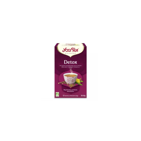 Détox - Infusion ayurvédique aux plantes bio - 17 infusettes