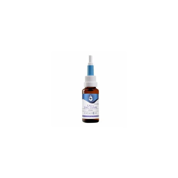 Eau de zinc-cuivre - Compte-goutte de 20 ml