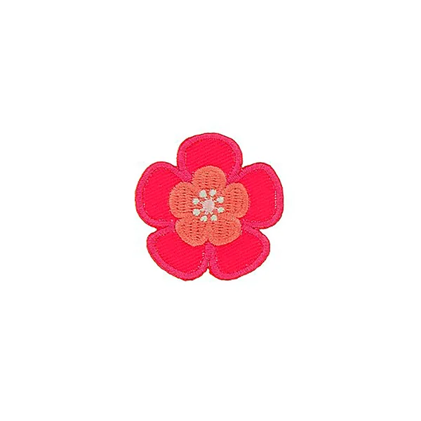 Ecusson thermocollant fleur COL010
