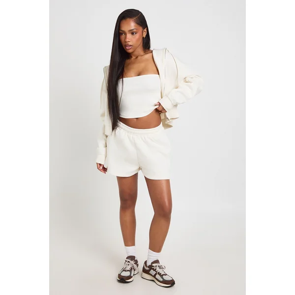 Ensemble De Survêtement 3 Pièces Bandeau À Casynthétiqueche Et Short