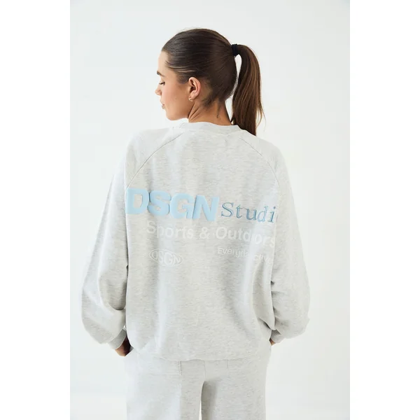 Ensemble De Survêtement Sweat-shirt Imprimé Sport Et Plein Air Dsgn Studio