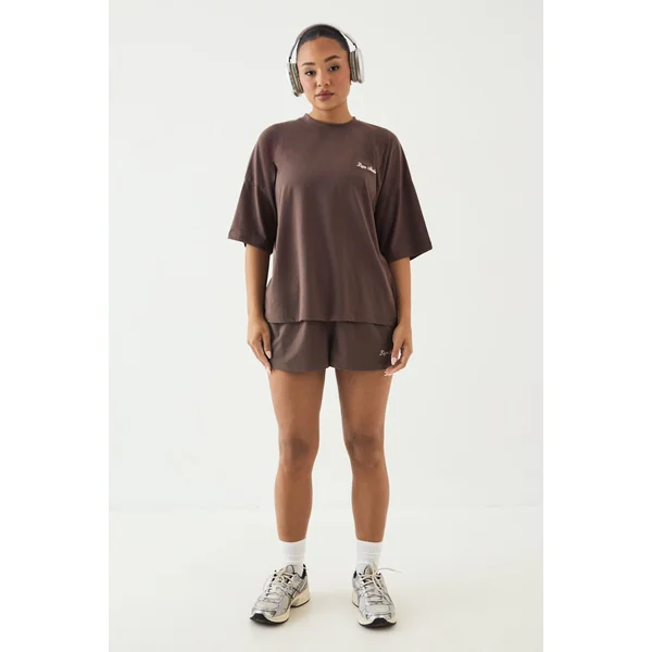Ensemble Short Et T-shirt Henley Ultra-doux Dsgn Studio