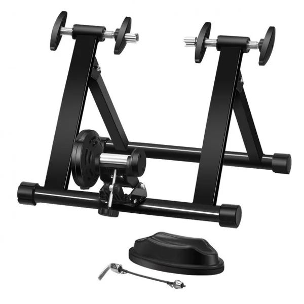 Entraîneur de Vélo pour Roue 26-28’’ en Acier Charger Max 100KG en Aicer de Haute Qualité à l'Intérieur Noir