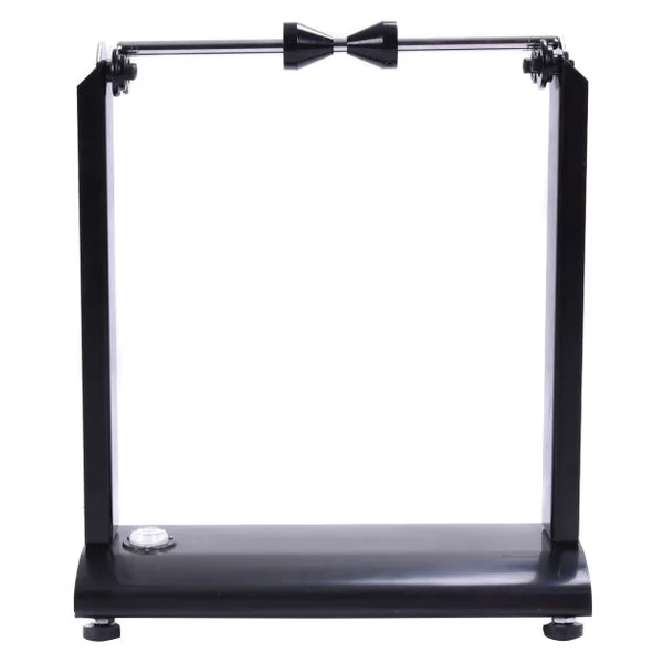 Equilibreuse de Roues et Jantes de Moto / Vélo Equilibrage et Réparations Cônes de Centrage en Acier 39x21x47cm Noir