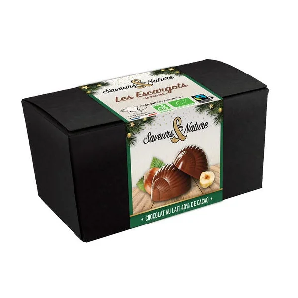 Escargot praliné chocolat lait (12) 140g