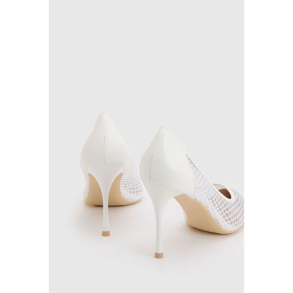 Escarpins Stiletto En Résille