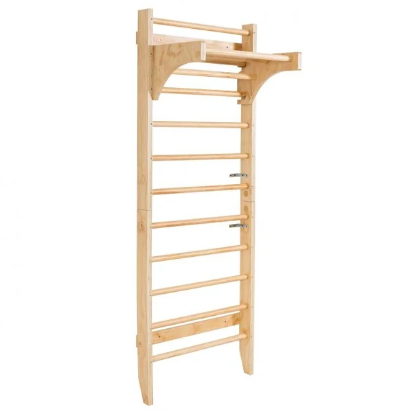 Espalier - Echelle de Gymnastique en Bois 80 x 50 x 220 CM Espalier Suédois Multifonctionnel pour Adulte et Enfant