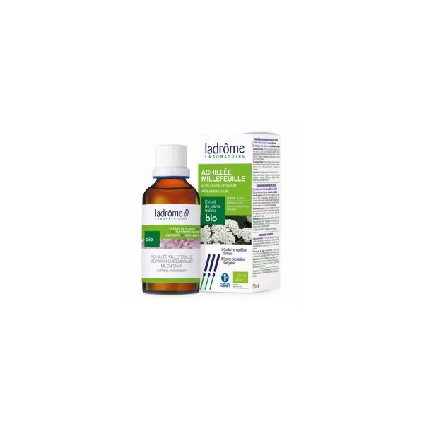 Extrait de plante fraîche bio - Achillée Millefeuille - 50ml