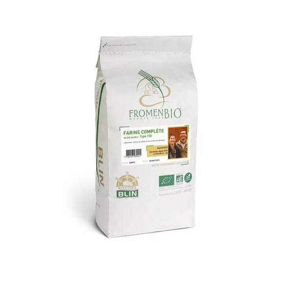 Farine Complète Type 150 de blé tendre 5kg