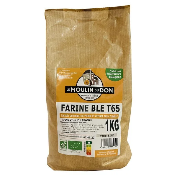 Farine de blé T65 1 kg