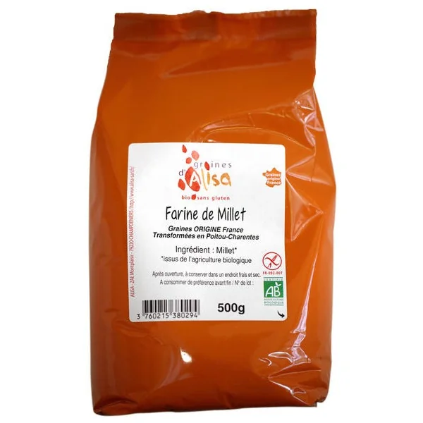 Farine de millet 500g